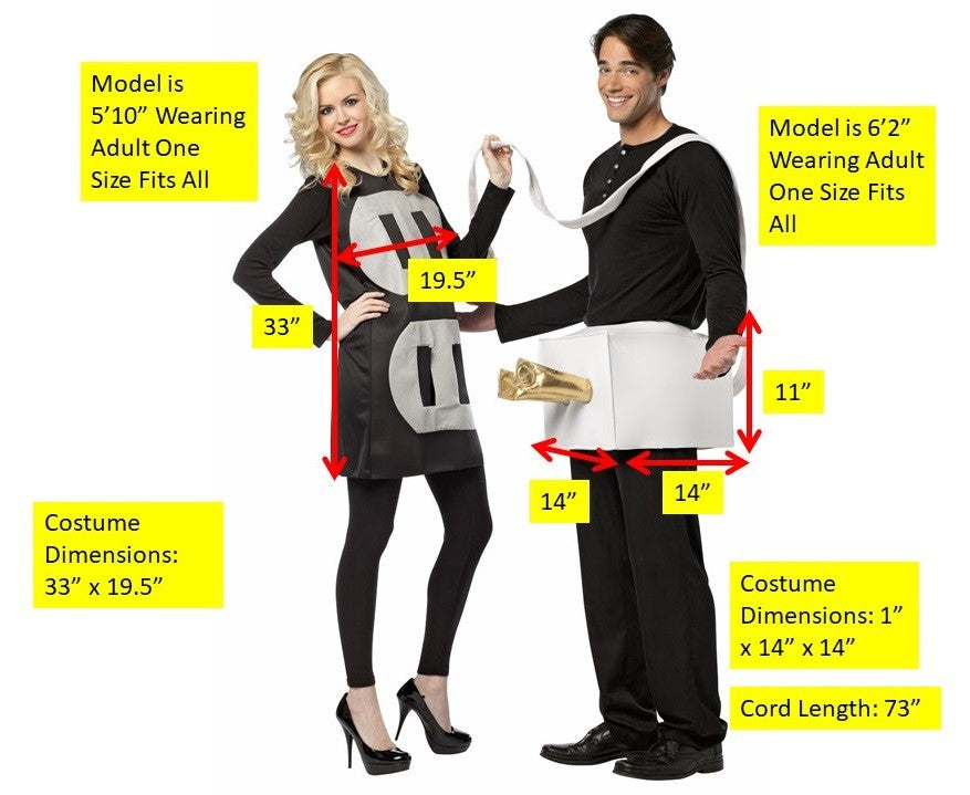 Plug and Socket Couple Costume