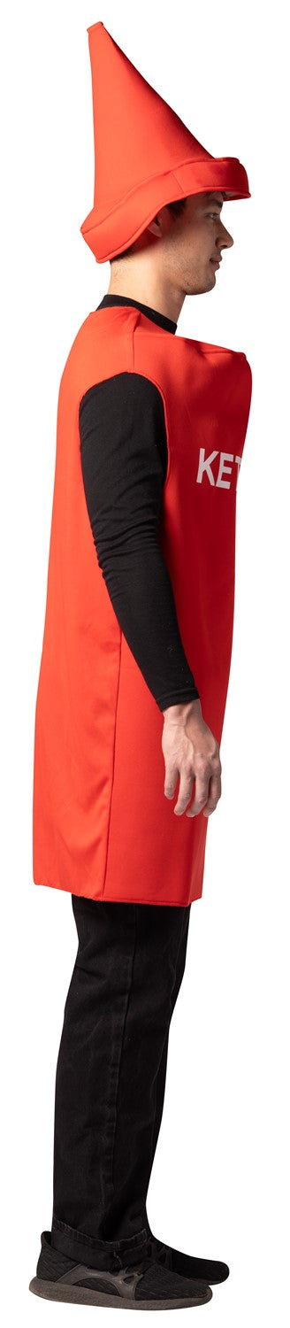 Adult Ketchup Bottle Costume
