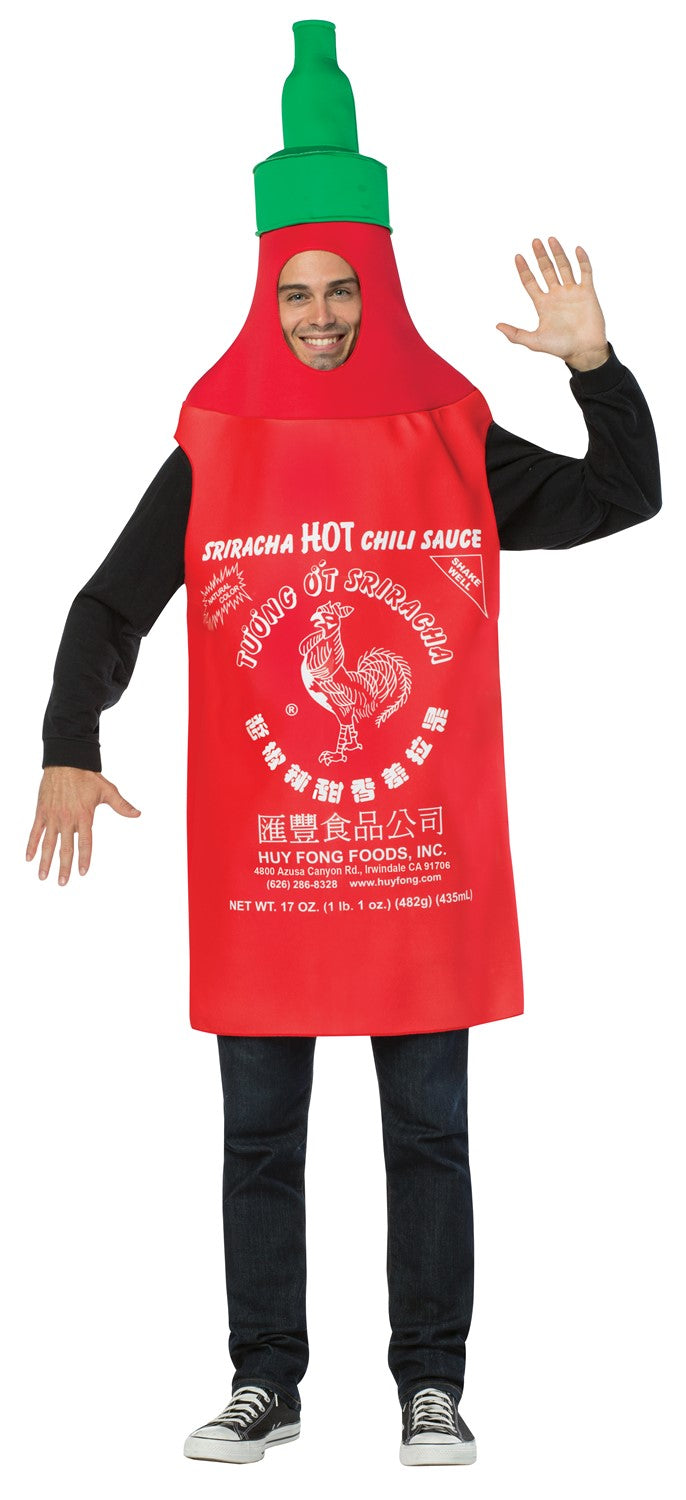 Sriracha Hot Sauce Costume
