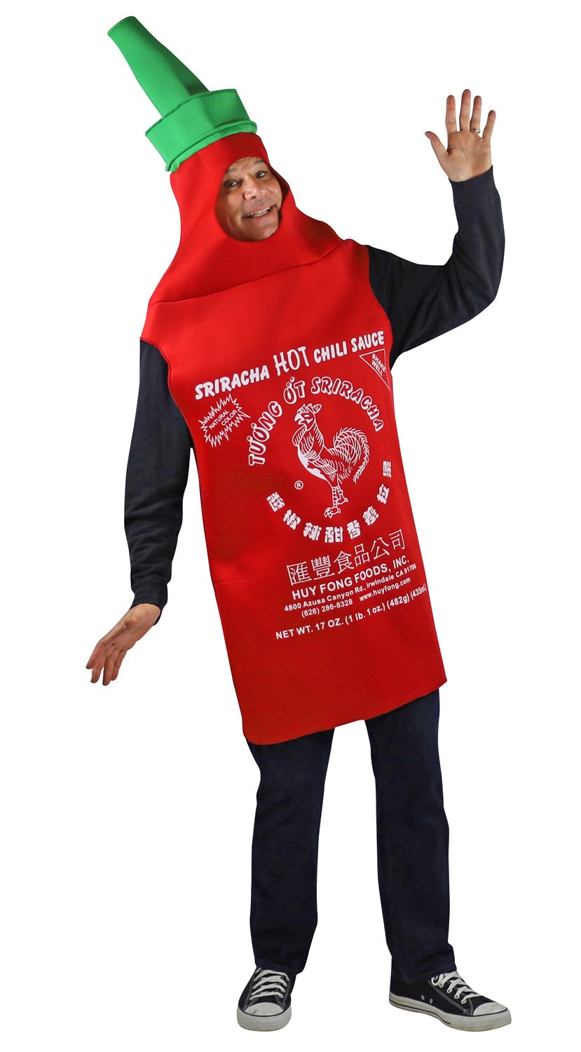 Sriracha Hot Sauce Costume