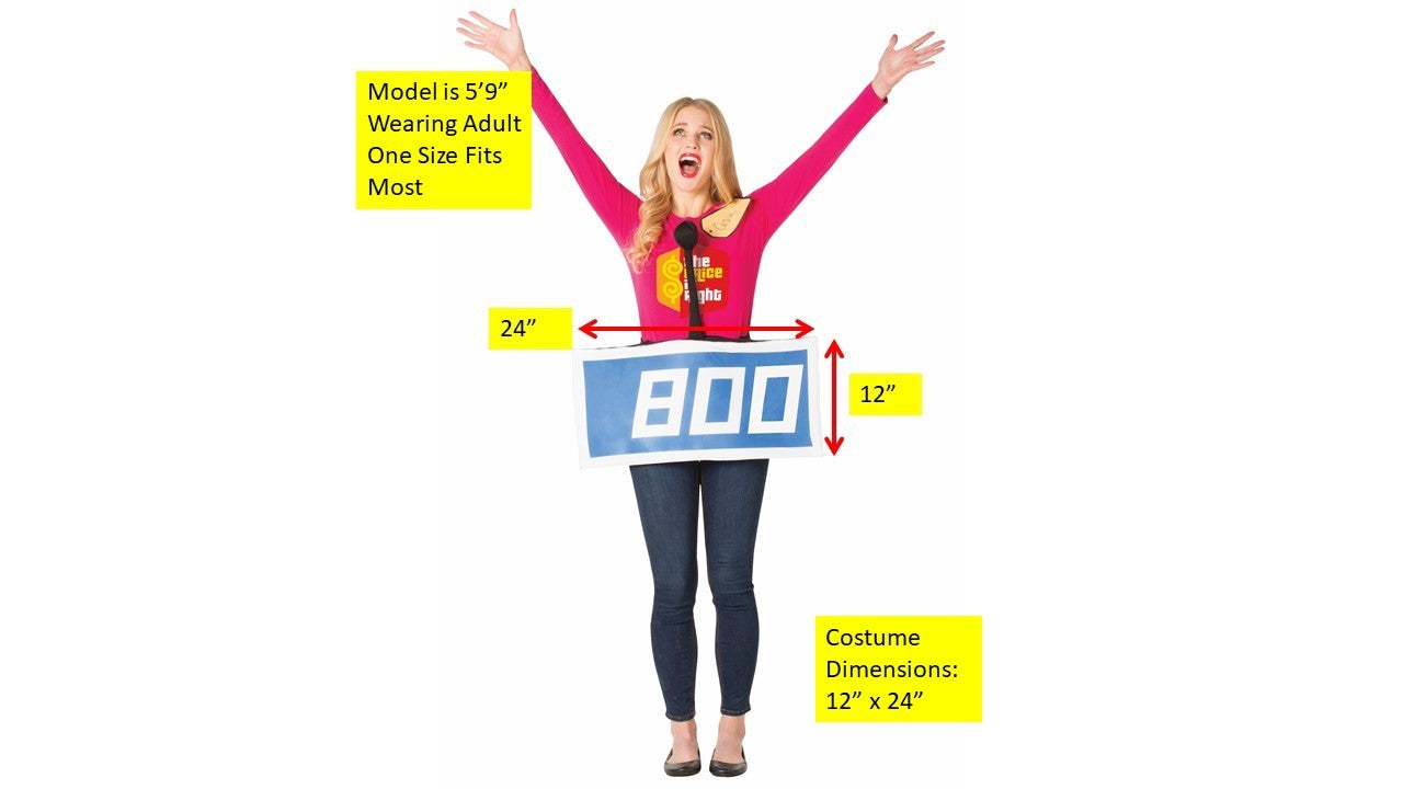The Price Is Right Contestant Costume