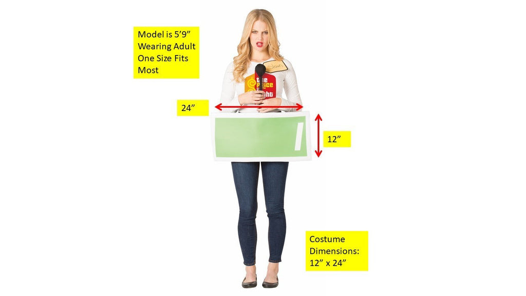 Price Is Right Contestant Costume