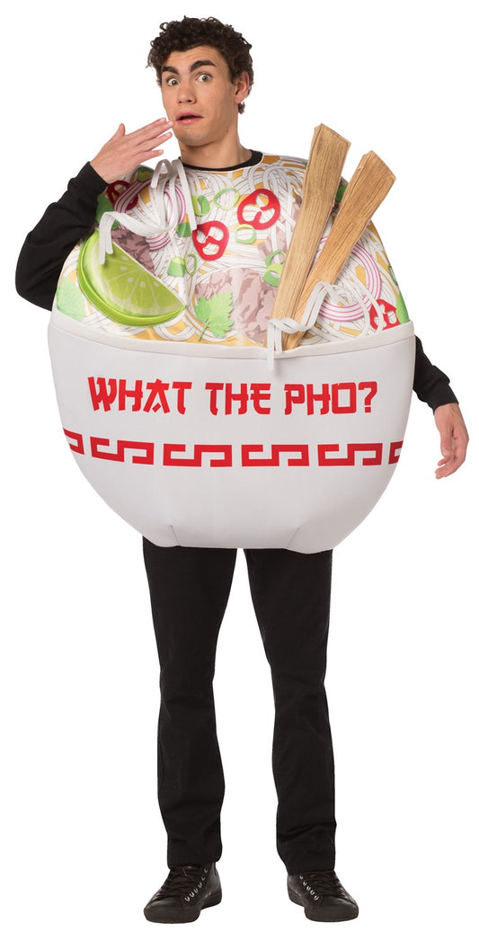 Pho Noodle Bowl Costume, Adult One Size