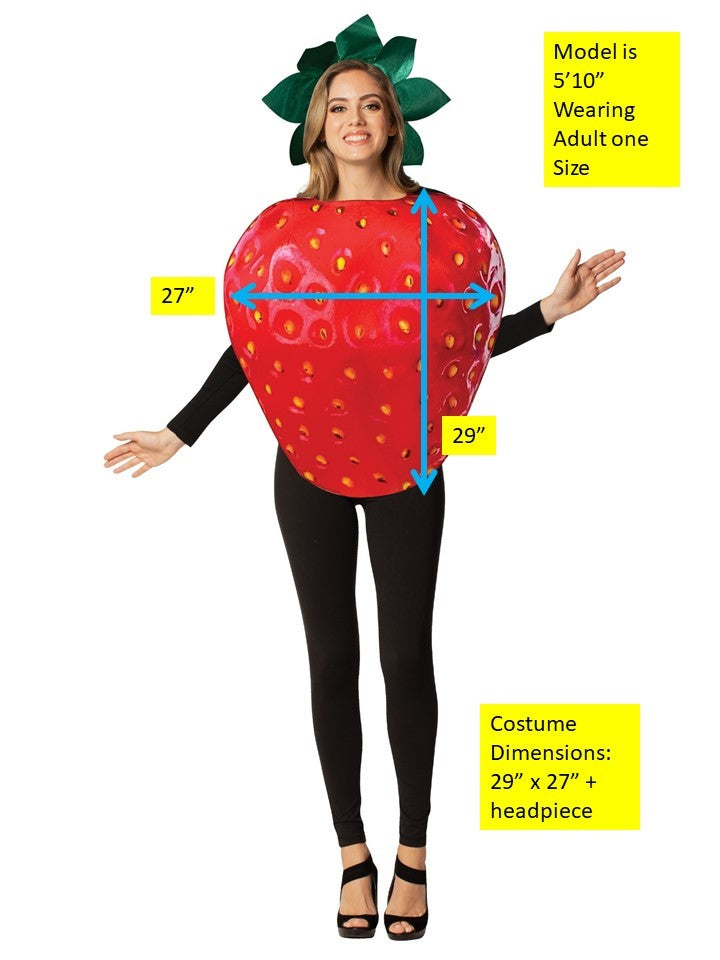 Realistic Strawberry Costume