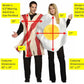 Bacon & Eggs Couples Costume, Adult One Size