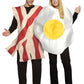 Bacon & Eggs Couples Costume, Adult One Size