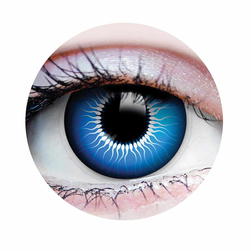 Chucky Vivid Blue Contact Lenses