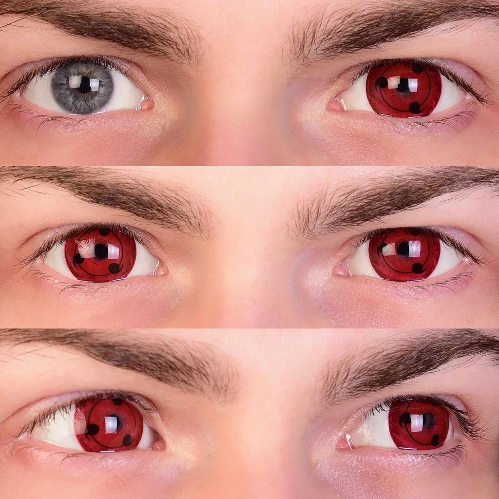 Primal Sharingan Cosplay Contact Lenses