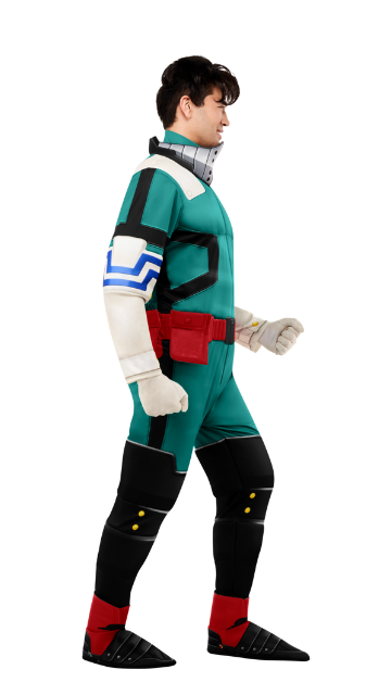 My Hero Academia - Izuku Midoriya Mens Deluxe Costume - SoulofHalloween