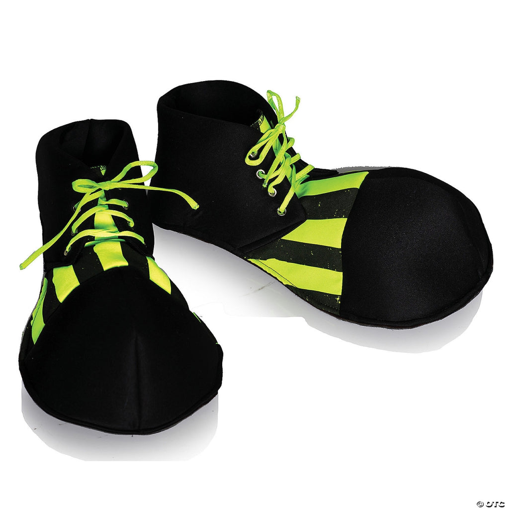 Blacklight Reactive Clown Shoes