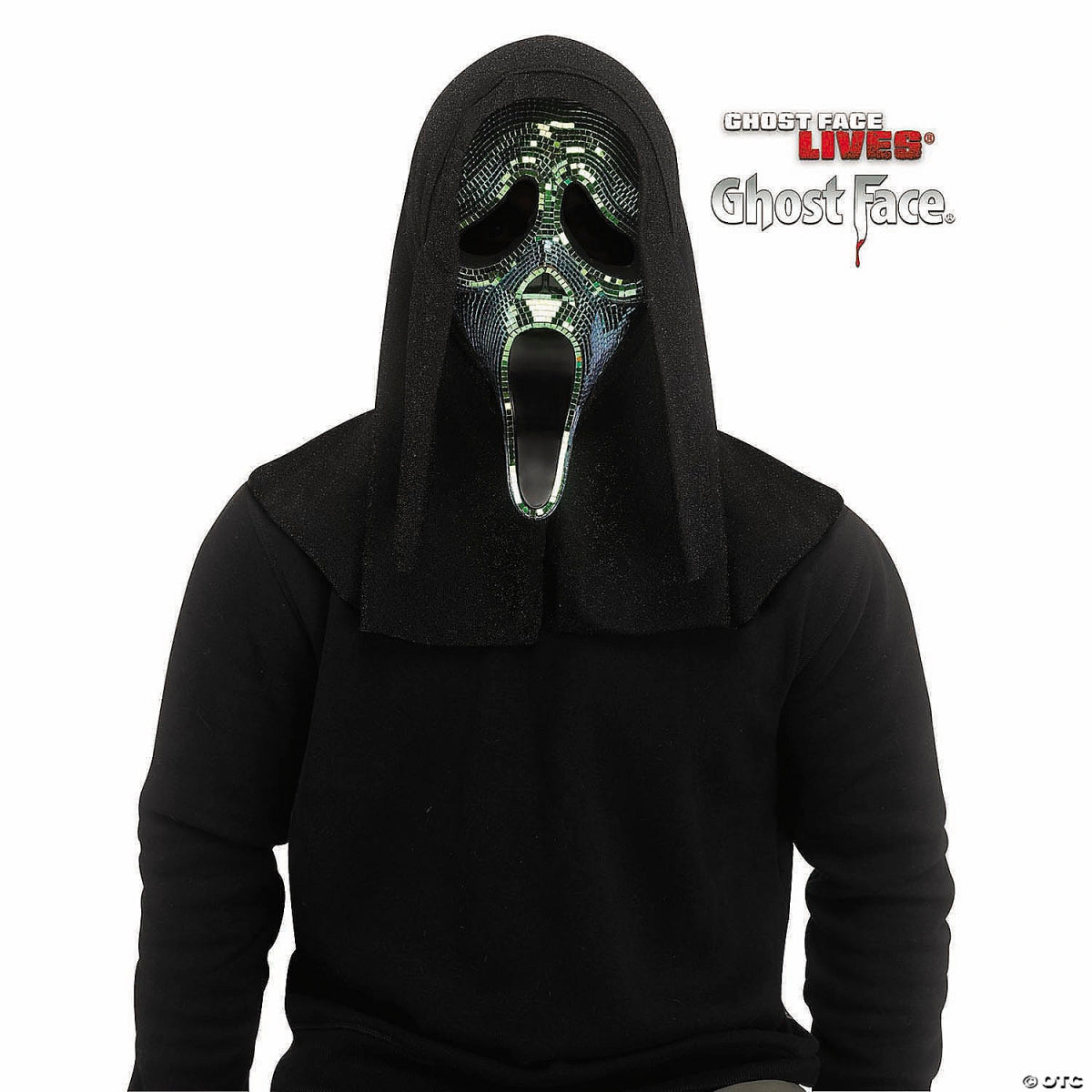 Ghost Face Oil Slick Disco Mask