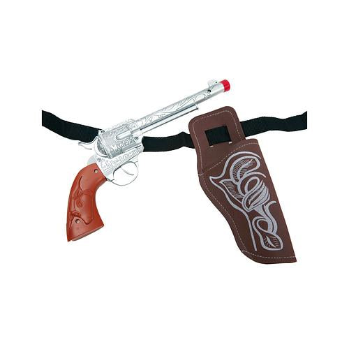 PLASTIC REVOLVER WITH HOLSTER