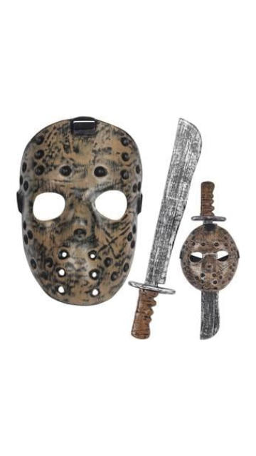 Machete & Hockey Mask Set - SoulofHalloween