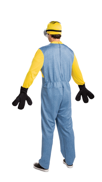 Minion Stuart Deluxe Adult Costume - SoulofHalloween