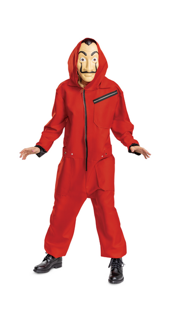 Money Heist Jumpsuit and Mask