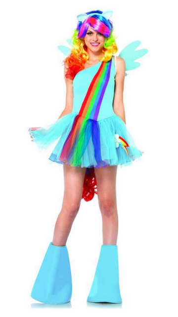 My Little Pony Rainbow Dash Womens Costume - SoulofHalloween