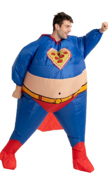 Inflatable Superhero Costume Fat Suit - Adult - SoulofHalloween