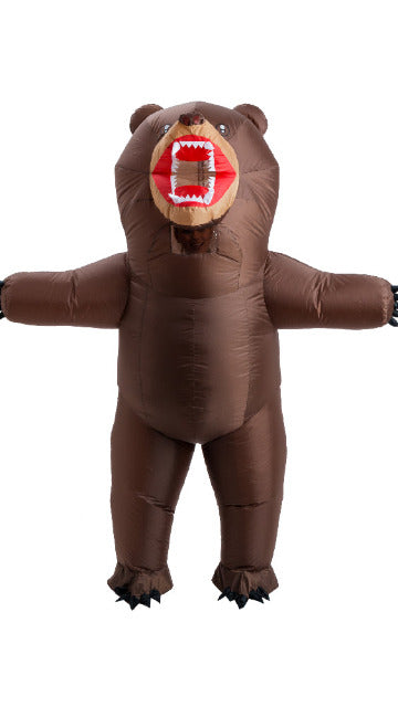 Inflatable Grizzly Bear Costume - Adult - SoulofHalloween