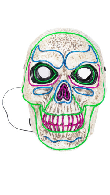 LED Mask Skull Mask Cosplay- Adult - SoulofHalloween