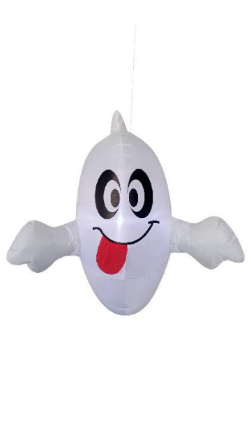 4ft Halloween Inflatable Ghost Coming Out from Tree - SoulofHalloween
