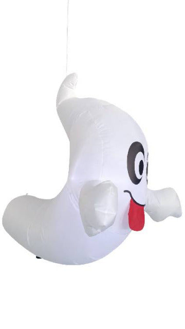4ft Halloween Inflatable Ghost Coming Out from Tree - SoulofHalloween