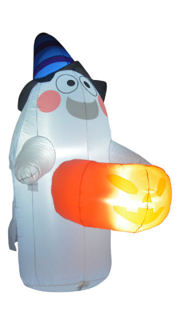 5ft Halloween Ghost with Candy Basket - SoulofHalloween