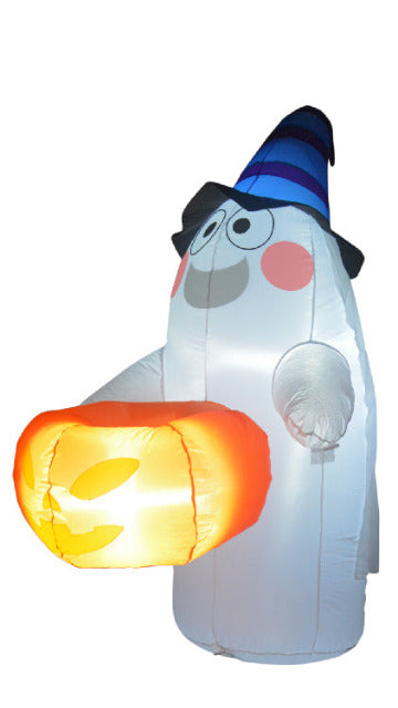 5ft Halloween Ghost with Candy Basket - SoulofHalloween