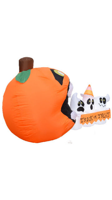 6ft Halloween Trick Or Treat - Pumpkin Eat Ghosts - SoulofHalloween