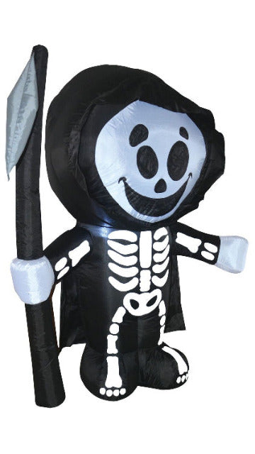 Tall Haunted Reaper Inflatable (5 ft) - SoulofHalloween