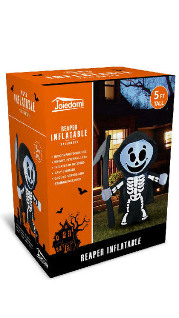 Tall Haunted Reaper Inflatable (5 ft) - SoulofHalloween