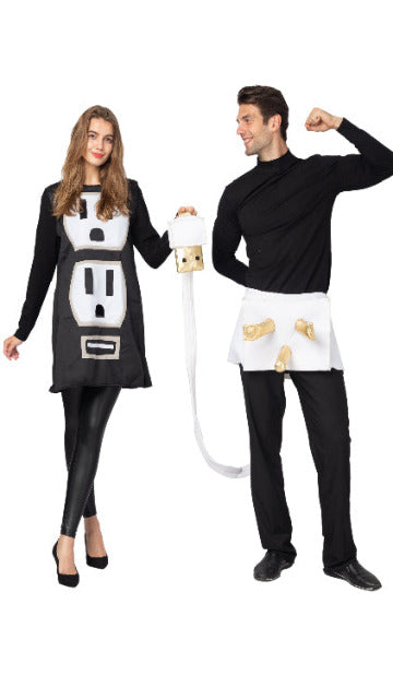 USB/Light Plug and Socket Couple Set Cosplay - SoulofHalloween