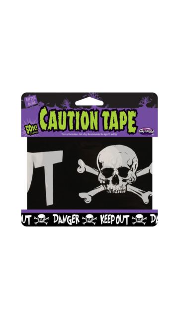 Caution Tape Keep Out Decoration