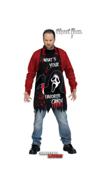 Ghost Face Horror Apron One Size