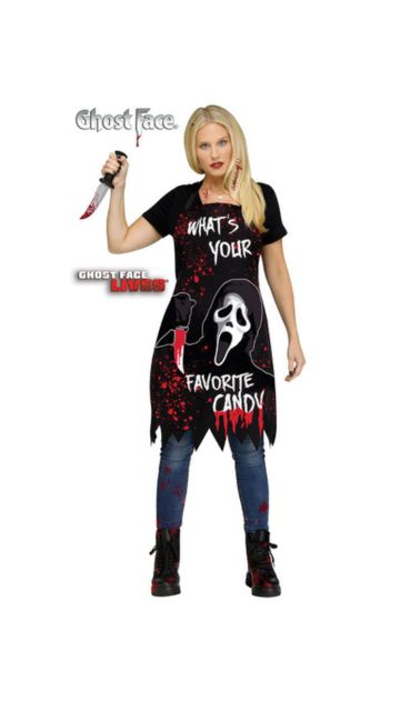 Ghost Face Horror Apron One Size