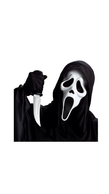 Ghost Face Mask and Knife Set