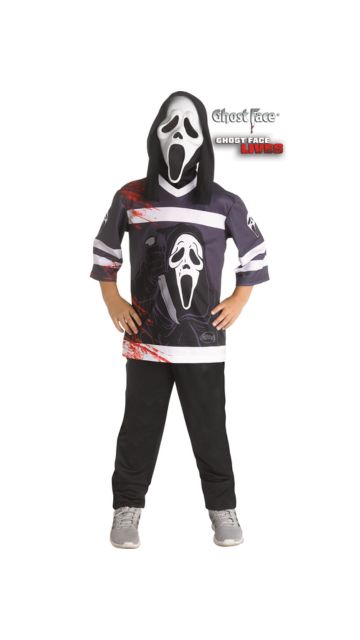 Ghost Face® Horror Jersey & Mask - Child