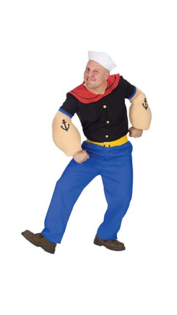 Popeye Adult Costume