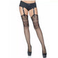 Adeline Lace Top Fishnet Stockings