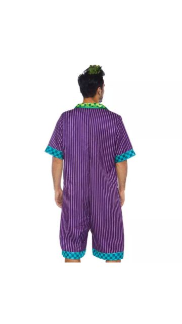 Men's Super Villain Jumpsuit Costume