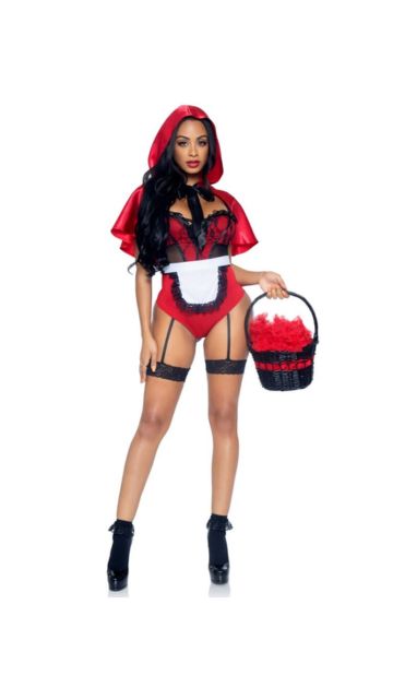 Seductive Red Riding Hood Costume