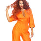 Orange Prison Jumpsuit for Women