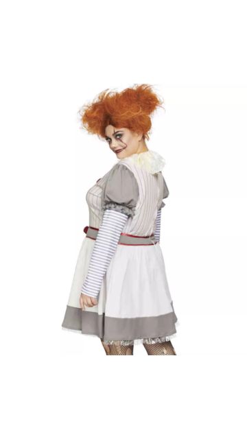 Plus Size Creepy Clown Dress