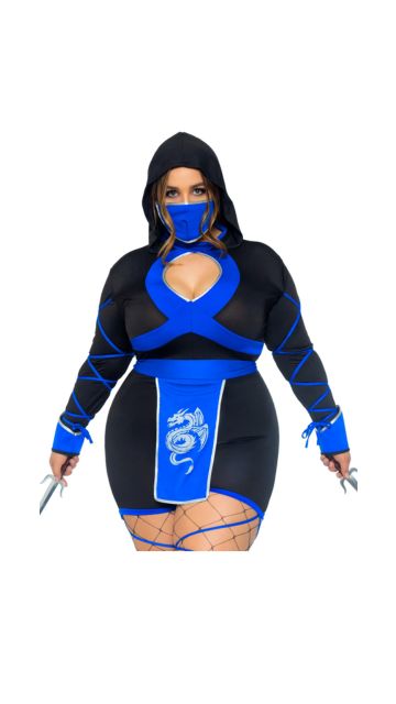 Plus Dragon Ninja Costume