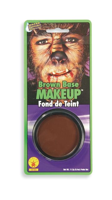 Brown base makeup