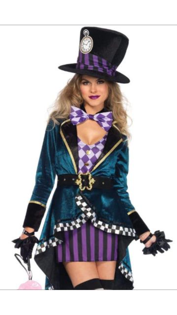 Delightful Mad Hatter Costume