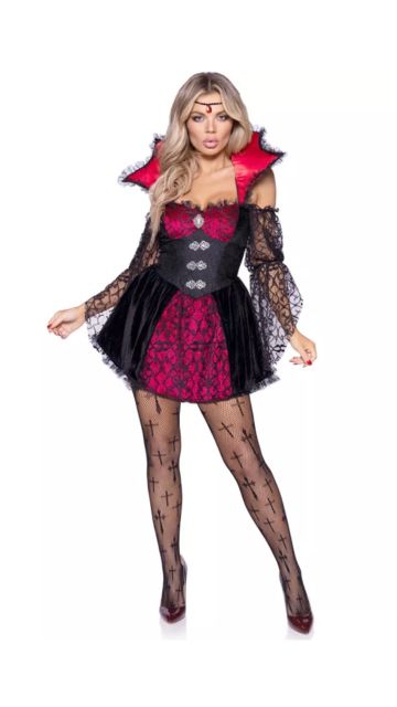 Victorian Vampire Dress Set