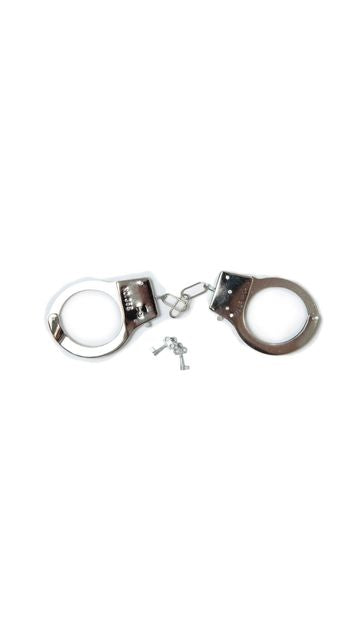 HANDCUFFS WITH TOY BADGE COSTUME ACCESSORY SET