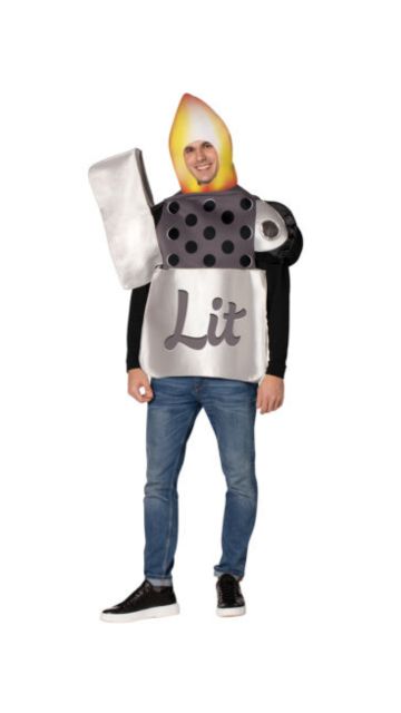Lit Lighter Costume