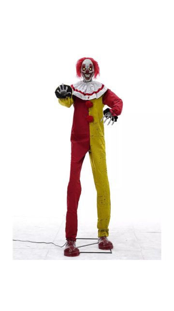 Pesky The Clown Animated Prop