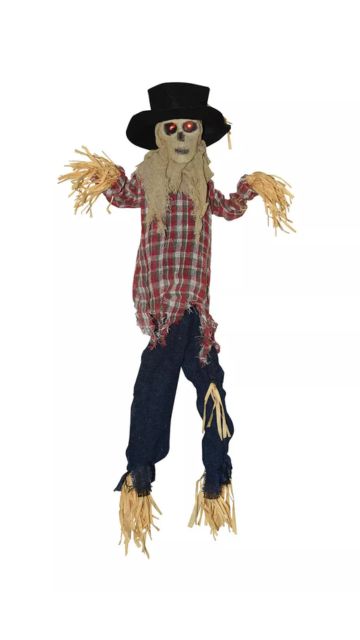 Animated Kicking Scarecrow Prop